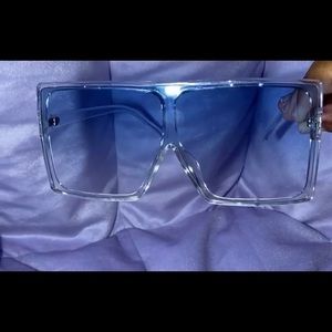 Big Blue Sunglasses